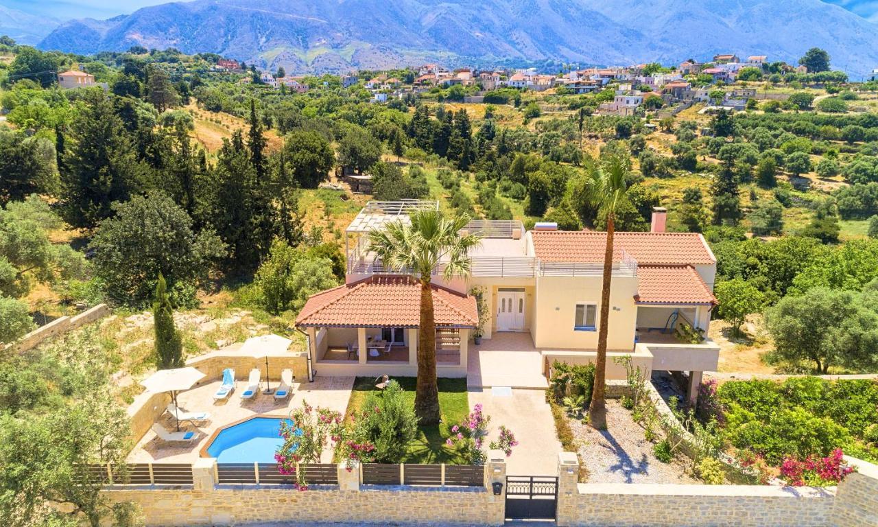 Villa Di Palma Heated Pool Koufi Eksteriør billede