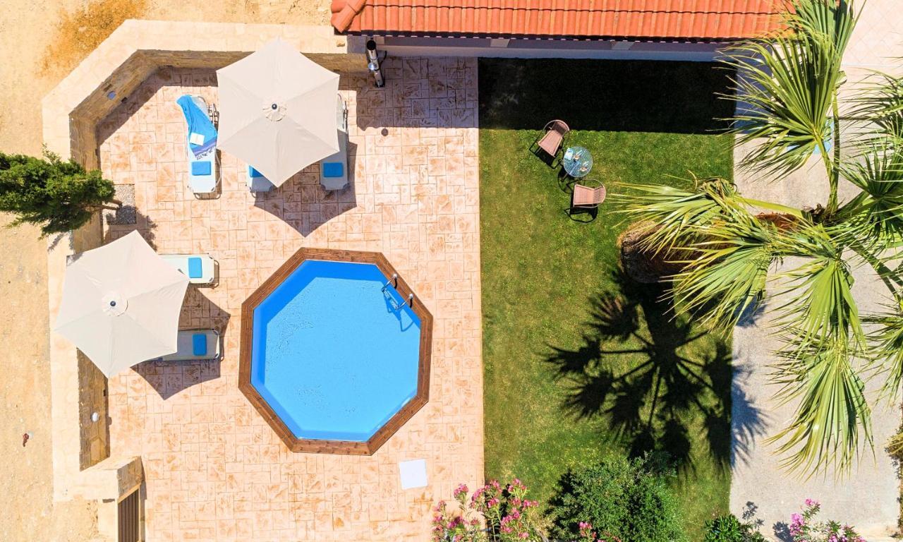 Villa Di Palma Heated Pool Koufi Eksteriør billede