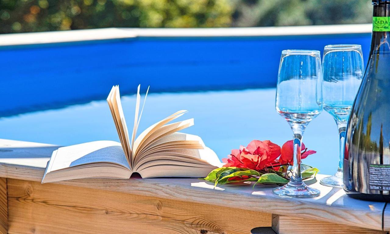 Villa Di Palma Heated Pool Koufi Eksteriør billede